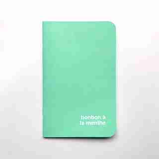CAHIER DE NOTES BONBON À LA MENTHE