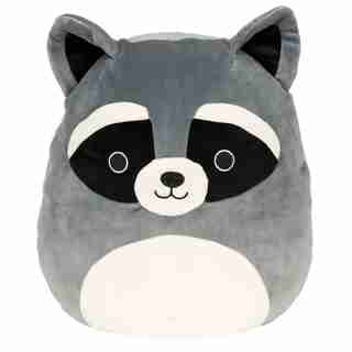 12" SQUISHMALLOW GREY RACCOON
