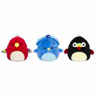 5" BIRDS SQUISHMALLOW 1 OF 3 ASSORTED STYLES