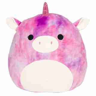 Squishmallows™ Plush Animal Lola Tie Dye Unicorn
