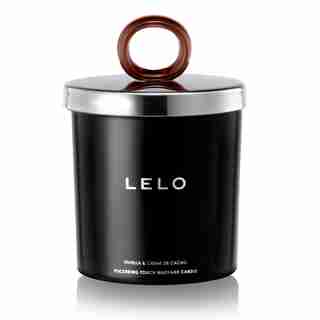 LELO FLICKERING MASSAGE CANDLE VANILLA AND CRÈME DE CACAO
