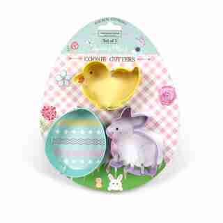 Handstand Kitchen Cookie Cutter Set of 3 Bunny Love