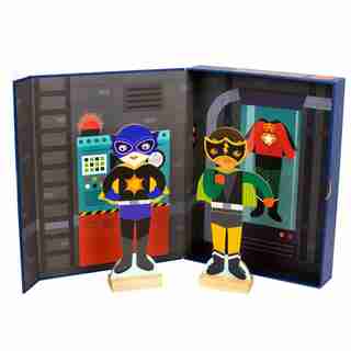 Magnetic Dress Up Superheroes