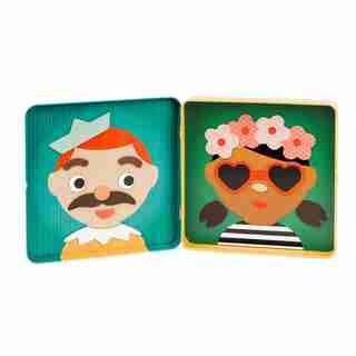 Magnetic Play Set - Funny Faces
