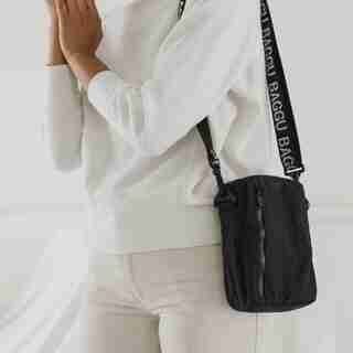 BAGGU SPORT CROSSBODY - BLACK