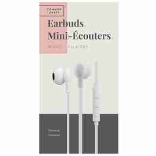 Common Craft Wired Earbuds White
