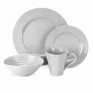 Sophie Conran Grey 4-Piece Dinnerware Set