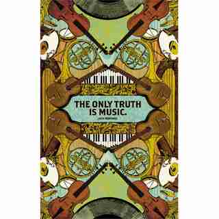COMPENDIUM WRITE NOW SOFTCOVER JOURNAL — THE ONLY TRUTH IS MUSIC