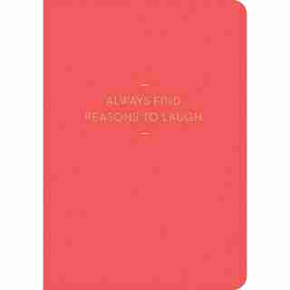 COMPENDIUM HARDCOVER MOTTO JOURNAL — FIND REASONS TO LAUGH