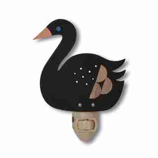 Tree by Kerri Lee Nightlight Swan Black