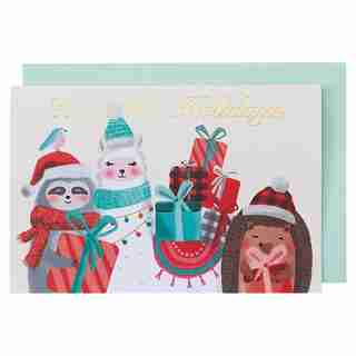 Holiday Boxed Cards Animals