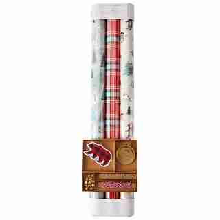 GIFT WRAP BUNDLE SLOTH 4-PIECE SET
