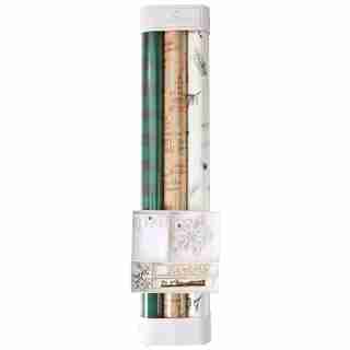 GIFT WRAP BUNDLE PINE 4-PIECE SET