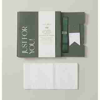 Mara-Mi 2 Pack Medium Gift Box Green Just For You