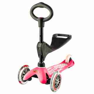 Trottinette MICRO Mini 3-en1 Deluxe - Rose