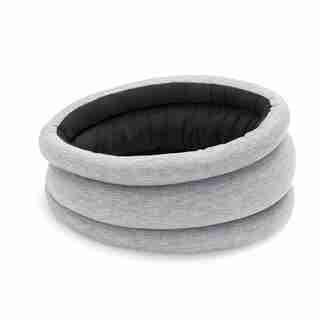 OSTRICHPILLOW® LIGHT TRAVEL PILLOW - MIDNIGHT GREY