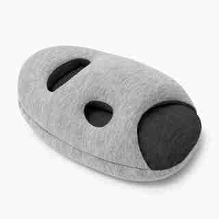 OSTRICHPILLOW® MINI TRAVEL PILLOW - MIDNIGHT GREY