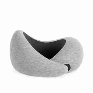 OSTRICHPILLOW® GO TRAVEL PILLOW - MIDNIGHT GREY