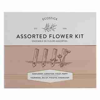 Ecostick Assorted Flower Grow Kit