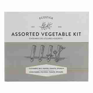 Ecostick Assorted Vegetable Grow Kit