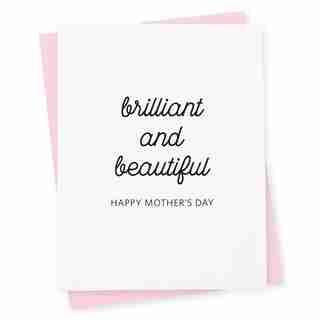 Paper E. Clips Mother's Day Card Brilliant
