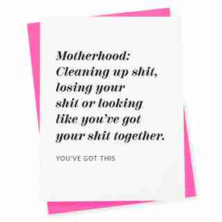 Paper E. Clips Mother's Day Card Motherhood