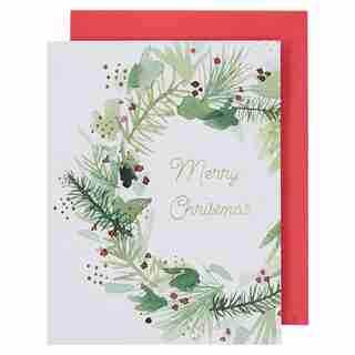 Holiday Boxed Cards Christmas Wreath