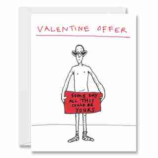 Paper E. Clips Valentine Card Valentine Offer
