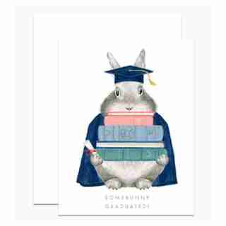 Paper E. Clips Mother's Day Card Somebunny Graduated