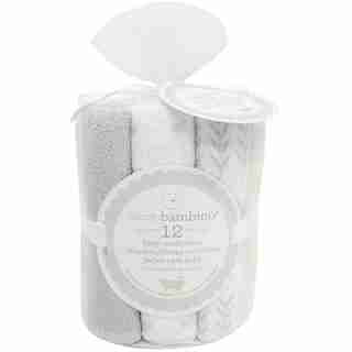 Baby Washcloths - Unisex (Set of 12)