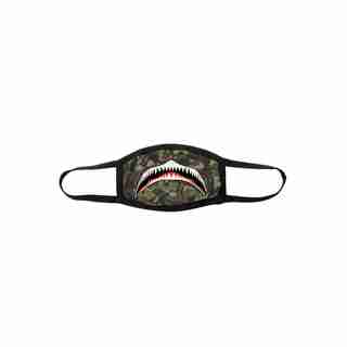 Kids Non-Medical 3 Ply Face Mask - Camo Shark