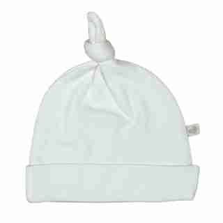 Perlimpinpin Bamboo Knotted Hat - Ivory