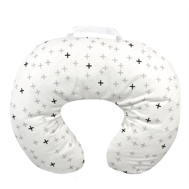 Bamboo nursing pillow with removable cover