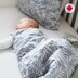 green baby sleeping bag