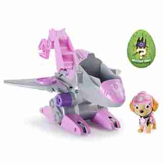 PAW Patrol Dino Rescue Skye’s Deluxe Rev Up Vehicle with Mystery Dinosaur Figure