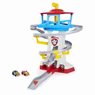 PAW Patrol True Metal Adventure Bay Rescue Way Playset with 2 Exclusive Vehicles 1:55 Scale