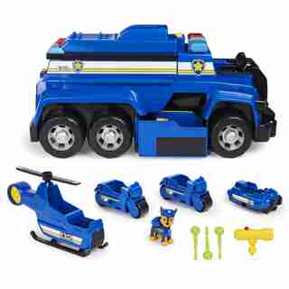PAW Patrol, Chase’s 5-in-1 Ultimate Police Cruiser with Lights and Sounds, for Kids Aged 3 and Up