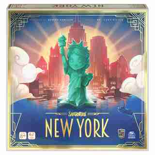 Santorini New York, Strategy Board Game, for Adults and Kids Ages 8 and up