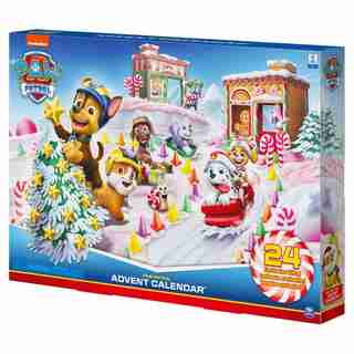 PAW Patrol 2020 Advent Calendar with 24 Exclusive Collectible Pieces