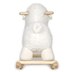 plush lamb rocker