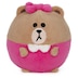 line friends brown bear plush