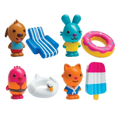 sago mini easy-clean bath squirters 8pc setsago mini | toys
