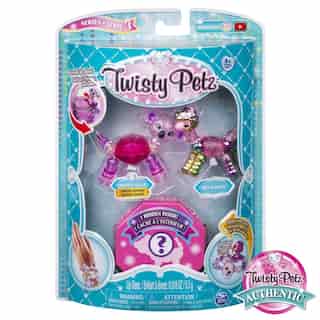 Twisty Petz, Series 3 3-Pack, Smoochy Koala, Bo Alpaca and Surprise Collectible Bracelet Set for Kids Aged 4 and Up