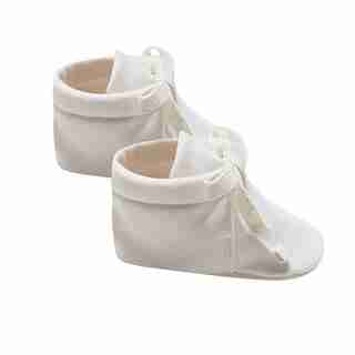Quincy Mae Baby Booties 3 - 6 Months Ivory