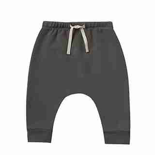 Quincy Mae Fleece Sweatpant 0 - 3 Months Coal
