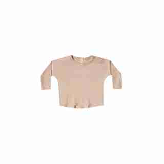 Longsleeve Baby Tee - Petal - Size 3-6 Months