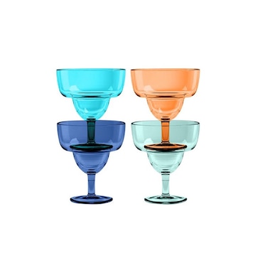 STACKING MARGARITA GLASSES - SET OF 4