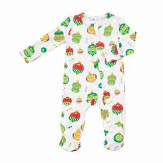 Shiny Brite Ornaments Zipper Footie 6-9M