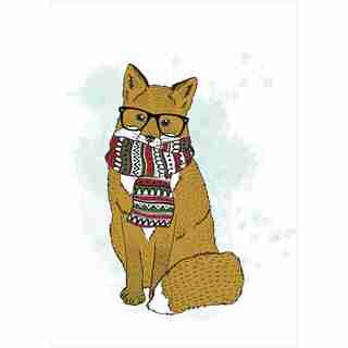 BOXED CARDS - FOX