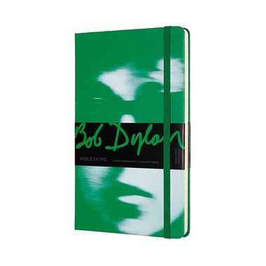 Moleskine Bob Dylan Large Journal Green